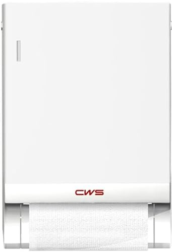 CWS Stoffhandtuchspender Paradise Dry Slim mit Panel, weiß