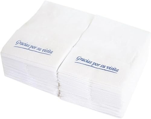 Pack 3000 Unidades Miniservis Sulfito 17 cm x 17 cm, Servilletas Papel - Servilletas Papel Decoradas, Perfecto Para Envolver Alimentos, Ideal Para Bares Y Eventos De Catering