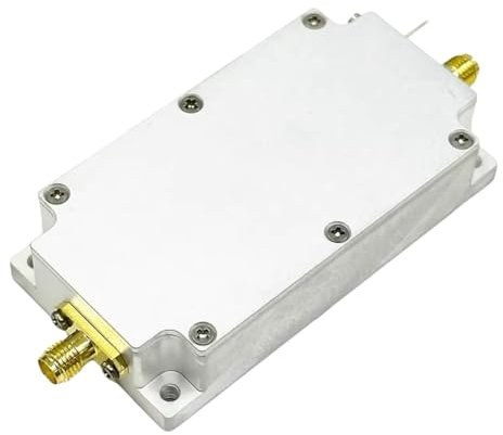 Junterone Amplificatore di Potenza 1200-1320MHz 13W Ad Alta Efficienza per Segnale Booster per Ricevitore GNSS, Drone WiFi, Segnale Satellitare Radio.