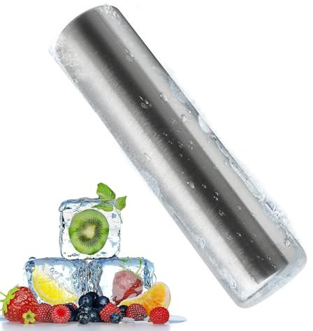 De Hielo De Acero - Piedras De Whisky De Metal | Piedra De Refrigeración Reutilizable Para Whisky | Paquete De Enfriamiento De Acero | Secador De Bebidas Premium Adecuado Para Cócteles De