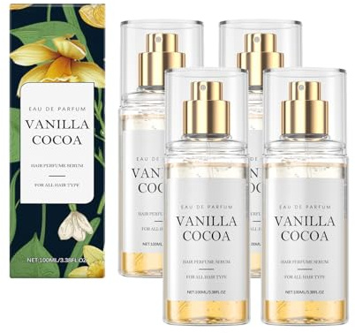 Spray parfumé pour cheveux QPJUVC pour femmes, brume d'huile capillaire parfumée et nourrissante, parfum longue durée pour contrôler les frisottis, format voyage idéal pour les femmes (4)