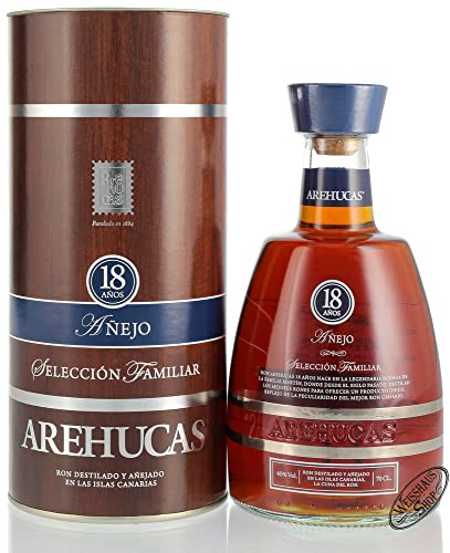 Ron Arehucas 18 Años Añejo Selección Familiar 40% Vol. 0,7l in Giftbox