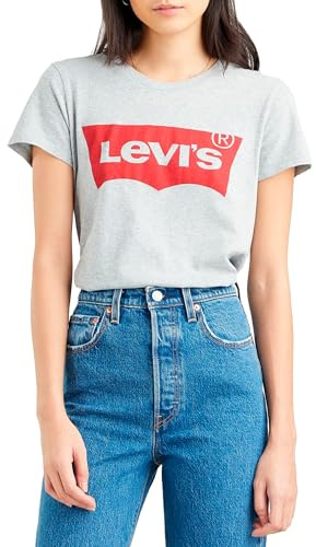 Levi's dam T-shirt The Perfect Tee, Logo Starstruck Heather Grey, L