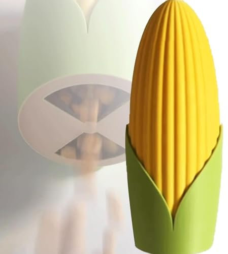 Dispensador de aperitivos en de maíz, dispensador de cereales montado en la pared, contenedores de almacenamiento de cereales, divertido dispensador de alimentos para cocina