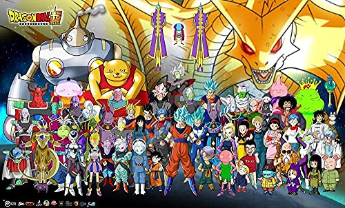 Jigsaw Puzzles For Adults 2000 Pieces Anime Dragon Goku Ball Puzzles for Kids Eduational Toys Intellectual Game Gift Teens DIY Home Entertainment Toys 100x70CM