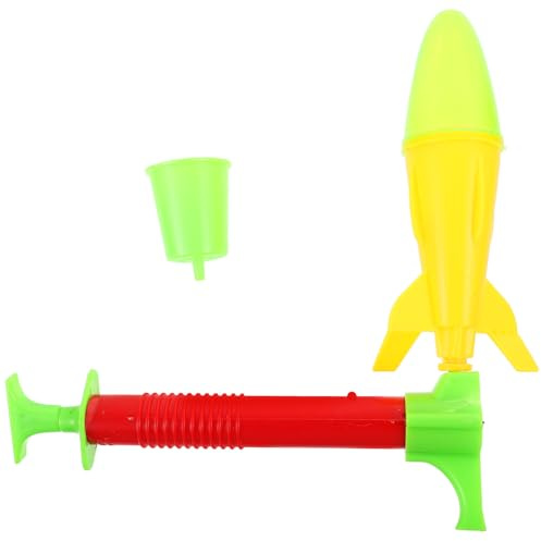 ORFOFE Lanzadores Manuales de Cohete Juguete de Interacción Padre-Hijo para Niñas al Aire para Fiesta y Cumpleaños Color Aleatorio Color Aleatorio