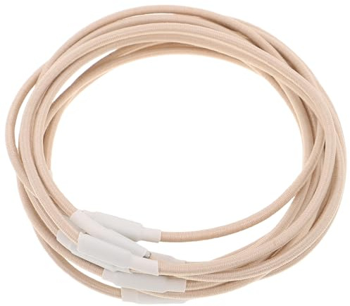 NOLITOY 12 Fasce Elastiche in Gomma per Supporto Antiurto Microfono Condensatore Anelli Antivibrazione per Studio e Registrazione Ricambio Resistente per Supporti Microfono
