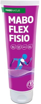 MABO Flex Fisio 250 ml - Crema de Masaje para Alivio de Dolores Musculares y Articulaciones Arnica Caléndula Mentol Hypericum Colágeno