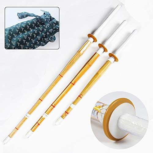 YDYG Traditionelle japanische Kendo Shinai Bambus Übungsschwert,with Bag,120cm