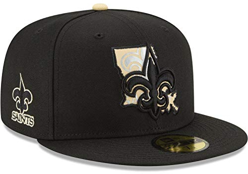 New Era 59Fifty Fitted Cap State New Orleans Saints - 7 3/8