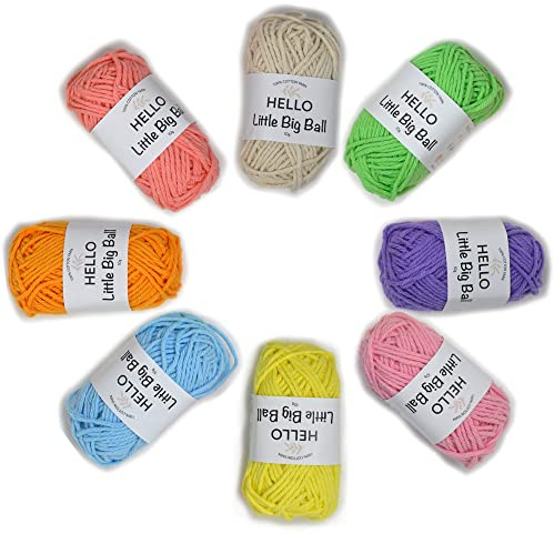 Hello Cotton - Little Big Ball Pack - Pastels
