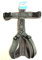 Petlando Mesh Y-Comfort Hundebrustgeschirr L Anthrazit (Halsumfang 46-80 cm, Brustumfang 56-82 cm)