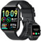 Smart Watch for Men Women Answer/Make Calls, 1.96 HD Fitness Watch with Heart Rate Monitor Sleep Monitor, 113+ Sports Activity Trackers with Step Counter, IP68 Waterproof, Smartwatch for Android/iOS