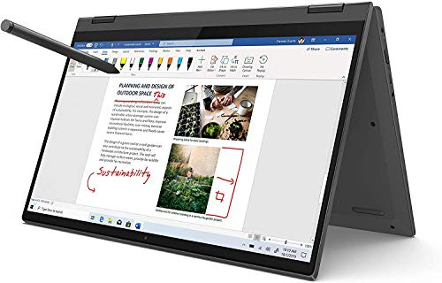 Lenovo IdeaPad Flex 5 14ALC05 82HU002YUS 14 Touchscreen Convertible 2 in 1 Notebook - Full HD - 1920 x 1080 - AMD Ryzen 7 5700U Octa-core (8 Core) 1.40 GHz - 16 GB RAM - 512 GB SSD - Graphite Gray