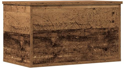 vidaXL Aufbewahrungsbox aus Altholz 60x35x35 cm Ingenieuro Holz