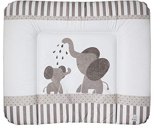Rotho Wickelauflage 72x85 cm weiß bedruckt Modern Elephants