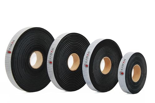 EPDM cellgummi, ensidig tätningstejp, självhäftande skumgummi – 10 meter per rulle – bredd (5 till 100) mm x tjocklek (1 till 20) mm premiumkvalitet med pengarna-tillbaka-garanti (10 x 3)