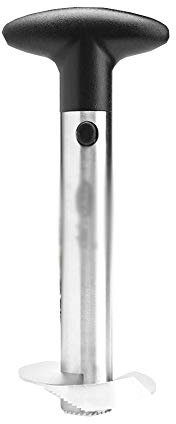 ETZRYSYB Pelador de cocina para pelar piña y quitar los ojos de forma automática, de acero inoxidable, para cortar frutas de piña