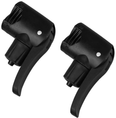 Hperu Cykelventiladapter, 2 st cykelspår med dubbla huvuden, cykelventiladapter, ersättningsdäck luftpump tillbehör