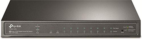TP-LINK TL-SG2210P 8-Port Gigabit Smart PoE Switch with 2 SFP Slots - Switch - managed - 8 x 10/100/