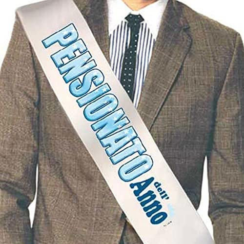 FASCIA del PENSIONATO- gadget idea regalo scherzoso PENSIONE