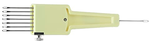 Strickmaschine Transferkamm, mit 7 Nadeln Strickmaschine Transferwerkzeug Strickmaschine Kunststoffhalter für Nähmaschine