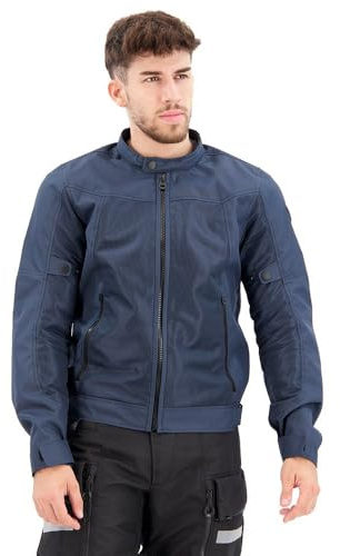Revit Eclipse 2 Chaqueta Textil de Motocicleta (Blue,S)
