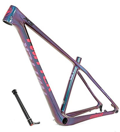 Telaio MTB in Fibra di Carbonio 27.5er 29er Hardtail Mountain Bike Telaio 15''/17''/19'' 12x142mm Thru Axle Telaio Freno A Disco XC Percorso Interno (Size : 29 * 15'')