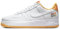 Nike Herren Hausschuhe Basketballschuh, Weiß, Universitätsgold, 45 EU