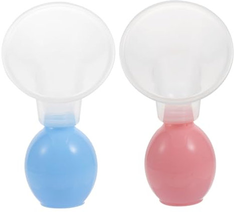 Toyvian 2sätze Manuelle Tragbare Mit Anti-rückfluss-design Leise Und Schmerzfrei Für Stillende Mütter -frei Langlebig Blau Einfach Zu Bedienen