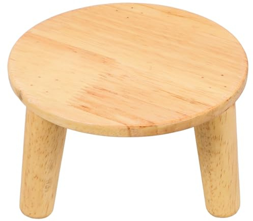 Happyyami Supporto per Piante in Legno Portavasi Piedistallo in Rialzo per Vasi Sottovaso per Fiori Sgabello per Piante Supporto per Vasi per Decorazioni Interne Portavasi per Casa
