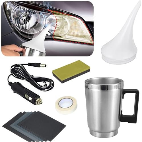 MILIWAN Erneuerung von Scheinwerfern für Scheinwerfer, Reparatur-Set für Scheinwerfer zur Reparatur von Vergilbung, Kratzern, Verwischungen, Rissen für Auto und Motorrad