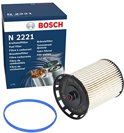 Filtro Diesel per Auto Bosch N2221 - Separa le particelle e l'acqua dal carburante, protegge il sistema di iniezione