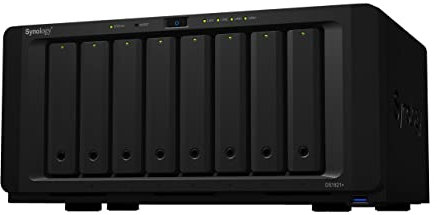 Synology DiskStation DS1821+ Servidor de Almacenamiento NAS Tower Ethernet Negro V1500B