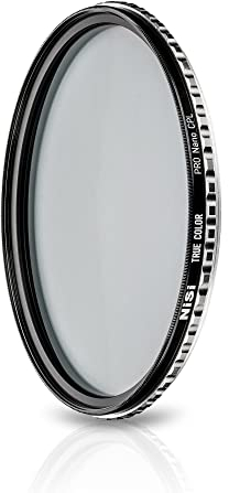 NiSi True Color CPL Filter Polfilter 82mm Polarisationsfilter Ultra-Niedrig-Reflexions mit Mehrschicht-Nano-Beschichtung für Kameraobjektiv