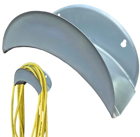 Schlauchaufhänger Wandhalterung, robuster Schlauchhalter, Wandmontierter Schlauchständer, Schlauchaufbewahrungshalter, Gartenschlauchaufhänger, stabiler Schlauchständer für Gartenschlauchaufbewahrung