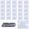 50 Pcs Disposable Paint Tray Liners, 9 Inch Paint Roller Tray Liners Paint Pan Liners, Easy Clean Plastic Paint Tray Liner Bags Large Size Tray Covers Set for Walls and Ceilings Painting