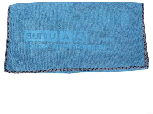 Toalla de piel de gamuza súper absorbente con forro polar coral para todas las aplicaciones de limpieza (35 x 75 cm)