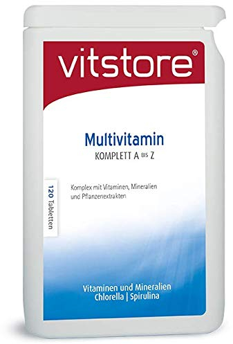 Multivitamin Komplett A bis Z 120 Tabletten - Fördert einen gesunden Widerstand