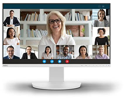NEC MultiSync EA242F 24 / 1920x1080 / USB-C, DP, HDMI, USB 3.1/150 Höhenverst. / Weiss