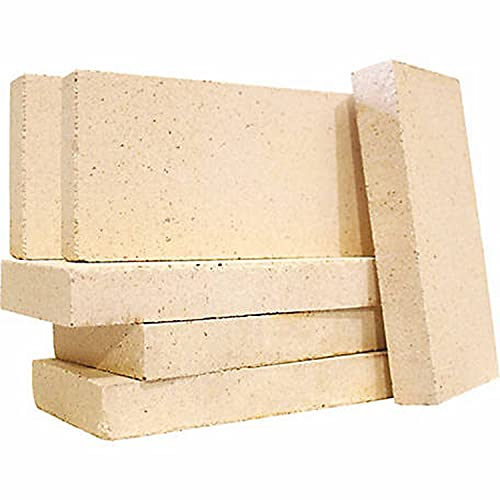 The Stove Wizard Vermiculite Villager Stove Fire Bricks 10 Bricks measuring 4.5 x 9 x 25mm for Multi Fuel Woodburner Logburner