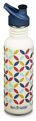 Klean Kanteen Classic Retro Point - Botella de agua (800 ml)