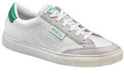 Sparco - S-Time Sneakers Unisex Smart Casual - Chaussures de Loisirs - Tige en Cuir synthétique - Confort - Semelle en Caoutchouc - Chaussures à la Mode