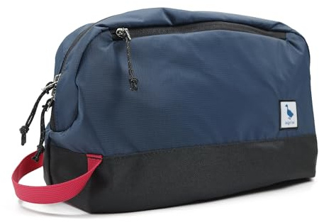 kalgoTeal Travel Toiletry Bag 8L, Large Packing Cube with Waterproof TPU Wet/Dry Compartment