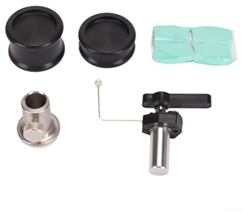 Automatisk pickuplyft för skivspelare – höjdjusterbar armlyftning i metall med hydraulisk dämpning för LP-skivor skydd 10 x 5 x 3 cm