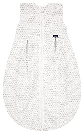 Alvi Kugelschlafsack Molton Sommerschlafsack | Babyschlafsack ärmellos 100% Baumwolle | Unwattierter Außensack | Leichter Baumwoll-Schlafsack
