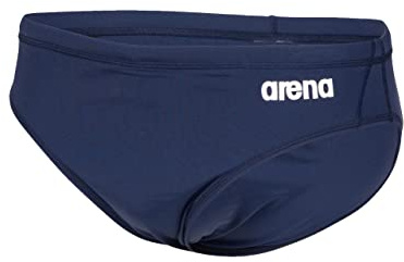 Arena Solid Team Junior Bañador para Niños, Secado Rápido, Tejido MaxLife Eco, Resistente al Cloro y Protección UV 50+
