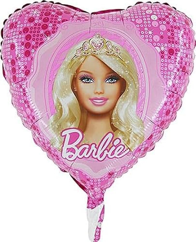 Toyland® 18 tum bär tiara hjärtformad karaktärsfolieballong - barnfestdekorationer