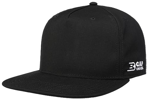 CapUniverse CHAPEAUSHOP Stage Casquette Snapback Visiere Plate 5 Panneaux Unicolore Homme Printemps Ete