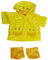 Gelber Regenmantel – Teddybär-Kleidung – Teddybär-Outfit – 40 cm – Bär nicht im Lieferumfang enthalten